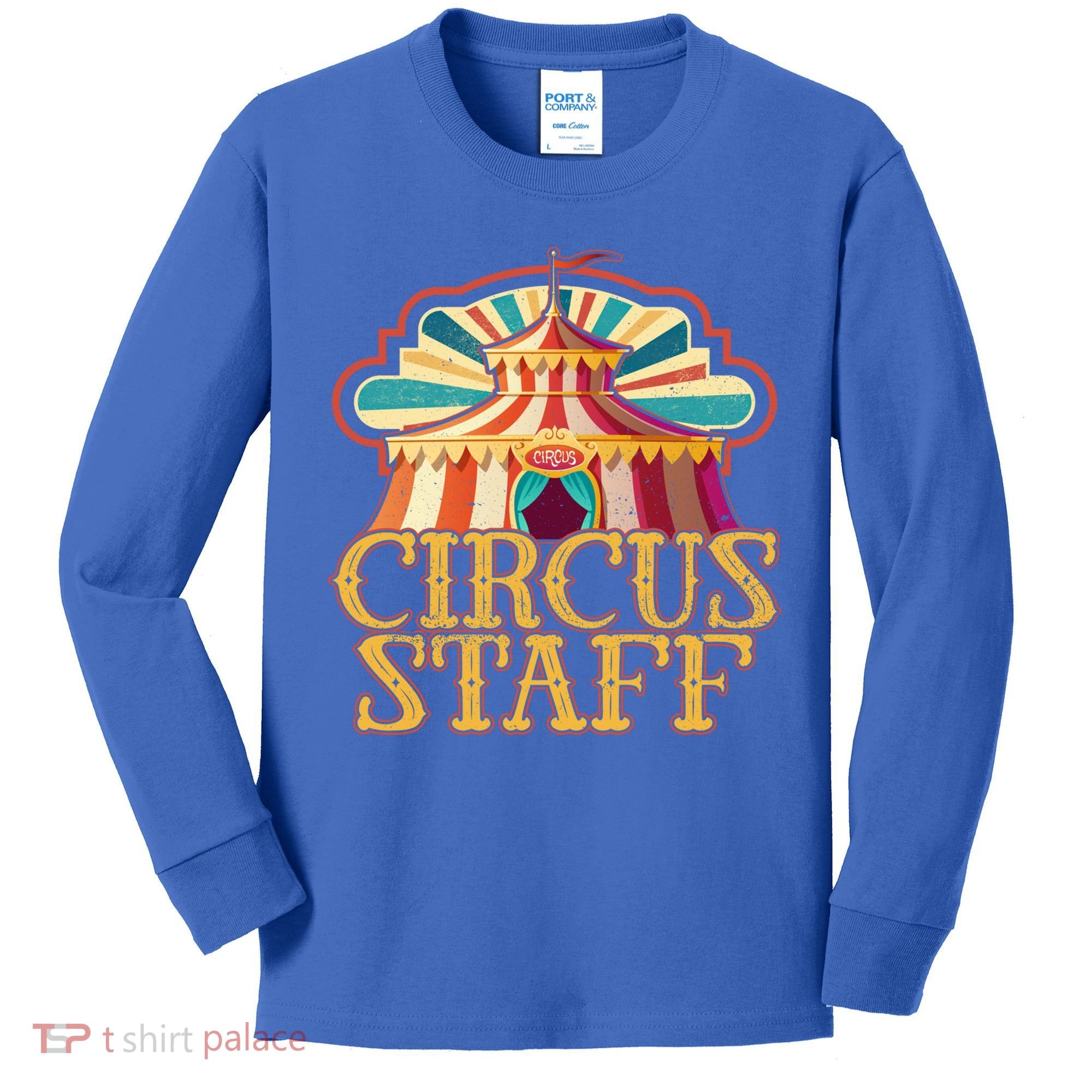 Circus Artist Party Costume Circus Staff Carnie Circus Great Gift Kids Long Sleeve Shirt