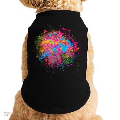 Colorful Artsy Paint Splat Doggie Tank