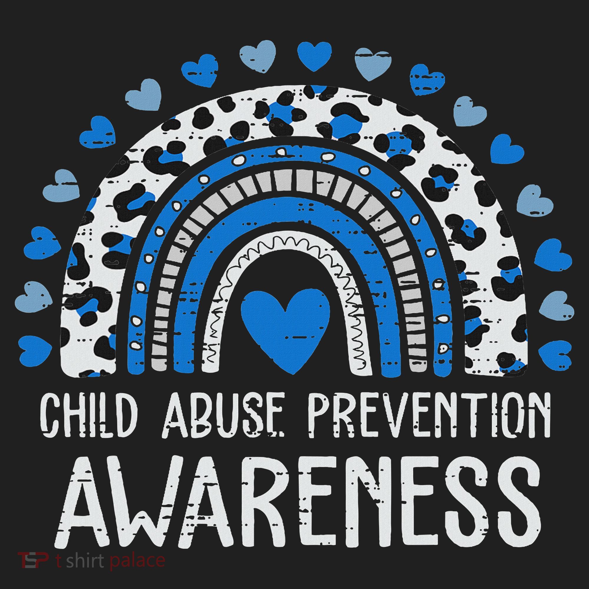 Child Abuse Prevention Rainbow Leopard Child Abuse Awareness Beanie