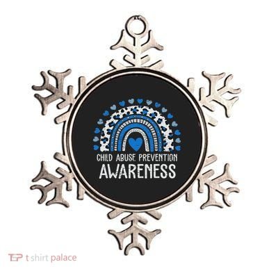 Child Abuse Prevention Rainbow Leopard Child Abuse Awareness Ornament