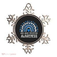 Child Abuse Prevention Rainbow Leopard Child Abuse Awareness Ornament thumb 0