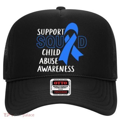 Child Abuse Prevention Month April Support Squad Awareness Gift Hat
