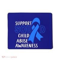 Child Abuse Prevention Month April Support Squad Awareness Gift Mousepad thumb 0