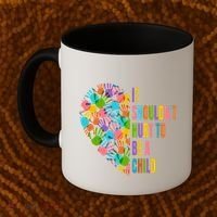 Child Abuse Prevention Month Awareness Cute Gift Funny Gift Coffee Mug thumb 2