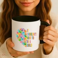 Child Abuse Prevention Month Awareness Cute Gift Funny Gift Coffee Mug thumb 3