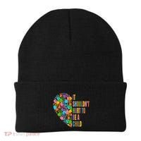 Child Abuse Prevention Month Awareness Cute Gift Funny Gift Beanie thumb 0