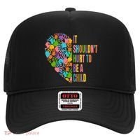 Child Abuse Prevention Month Awareness Cute Gift Funny Gift Hat thumb 0