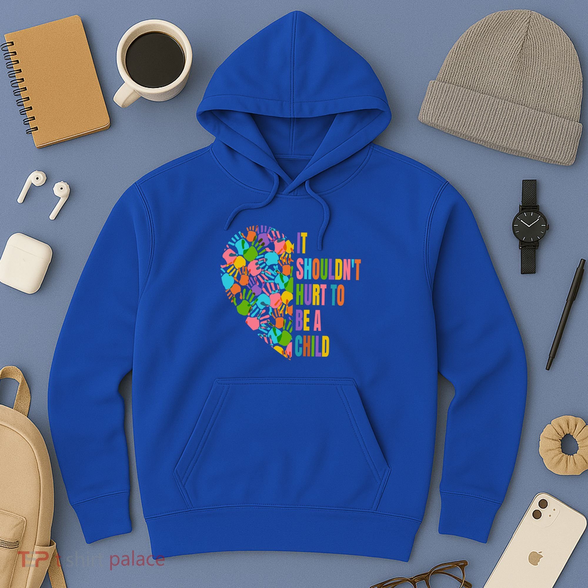 Child Abuse Prevention Month Awareness Cute Gift Funny Gift Hoodie