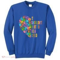 Child Abuse Prevention Month Awareness Cute Gift Funny Gift Sweatshirt thumb 0