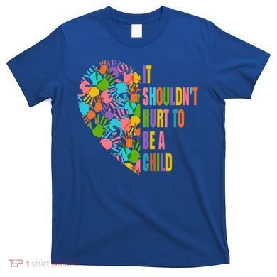 Child Abuse Prevention Month Awareness Cute Gift Funny Gift T-Shirt