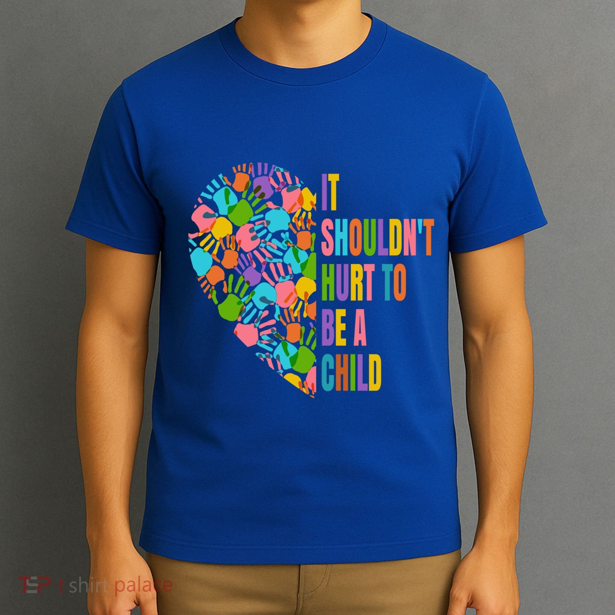 Child Abuse Prevention Month Awareness Cute Gift Funny Gift T-Shirt