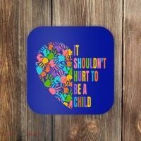 Child Abuse Prevention Month Awareness Cute Gift Funny Gift Coaster thumb 0