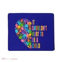 Child Abuse Prevention Month Awareness Cute Gift Funny Gift Mousepad thumb 0
