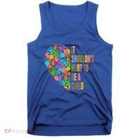 Child Abuse Prevention Month Awareness Cute Gift Funny Gift Tank Top thumb 0