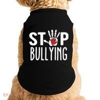 Child Abuse Prevention Month Stop Bullying Gift Doggie Tank thumb 0
