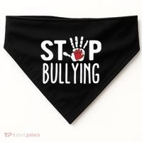 Child Abuse Prevention Month Stop Bullying Gift USA-Made Doggie Bandana thumb 0