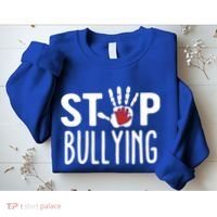 Child Abuse Prevention Month Stop Bullying Gift Sweatshirt thumb 2