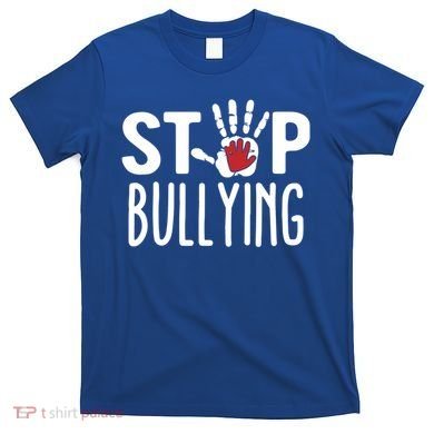 Child Abuse Prevention Month Stop Bullying Gift T-Shirt