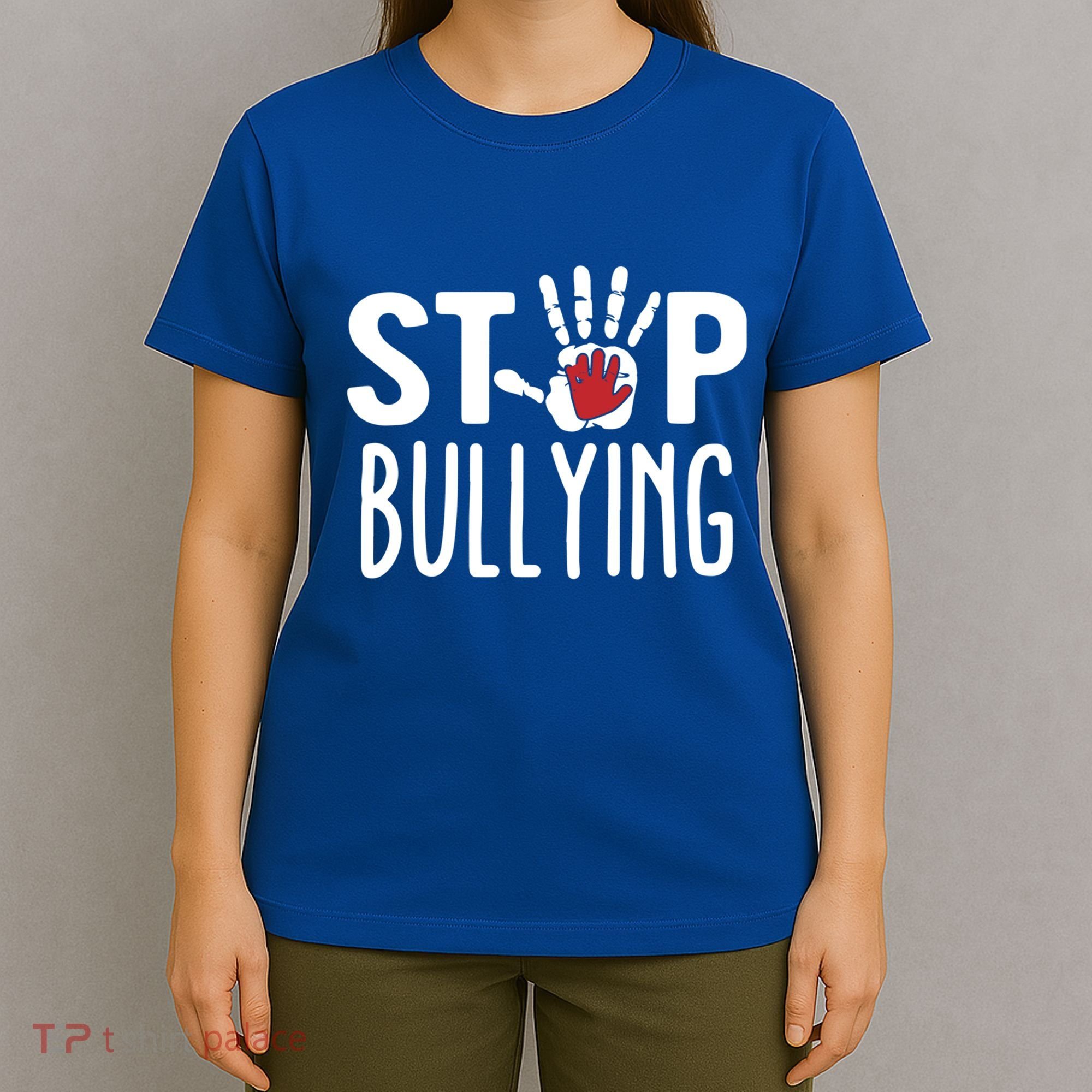 Child Abuse Prevention Month Stop Bullying Gift T-Shirt