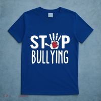 Child Abuse Prevention Month Stop Bullying Gift T-Shirt thumb 5