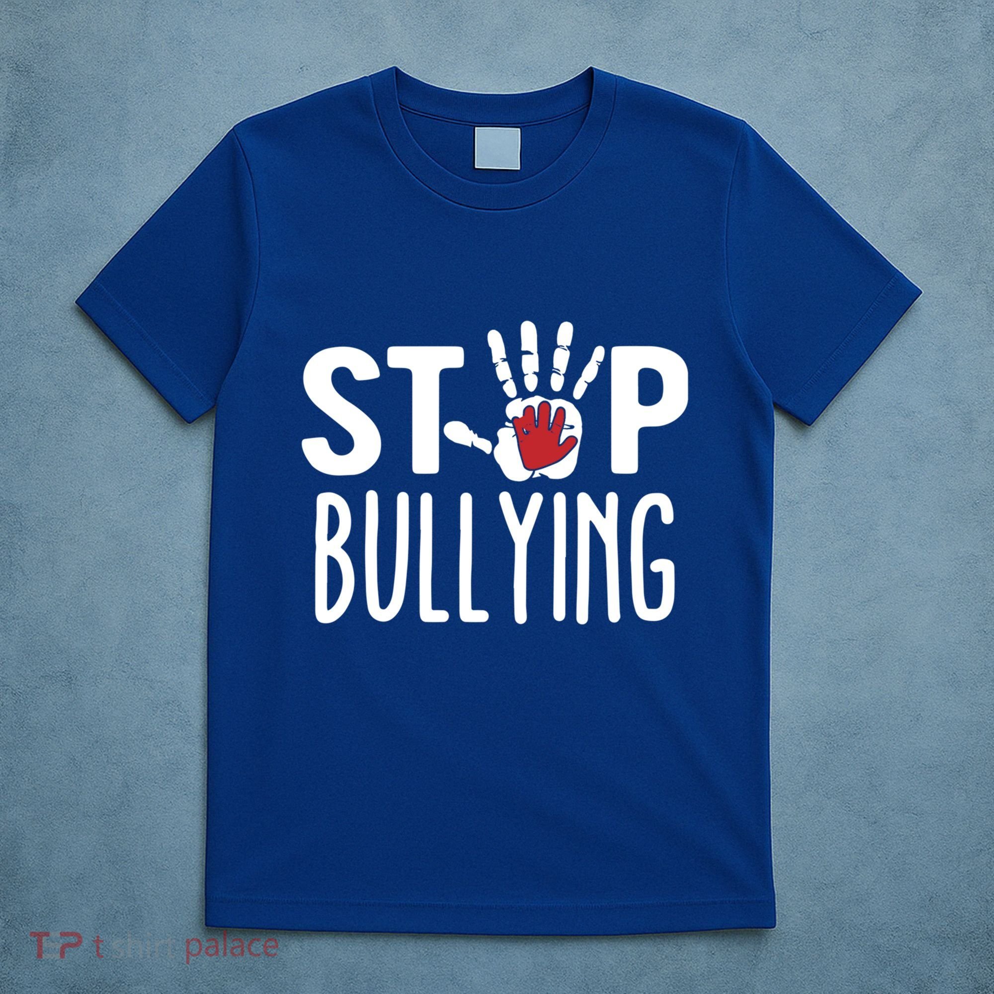 Child Abuse Prevention Month Stop Bullying Gift T-Shirt