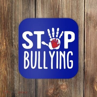 Child Abuse Prevention Month Stop Bullying Gift Coaster