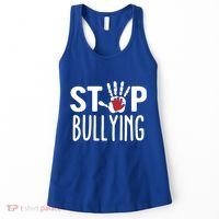 Child Abuse Prevention Month Stop Bullying Gift Women's Tank Top thumb 0