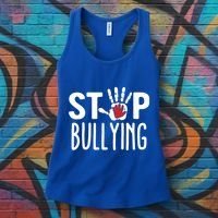 Child Abuse Prevention Month Stop Bullying Gift Women's Tank Top thumb 3