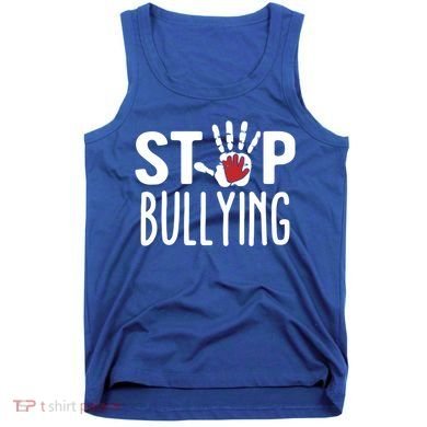 Child Abuse Prevention Month Stop Bullying Gift Tank Top