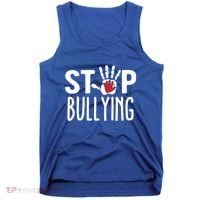 Child Abuse Prevention Month Stop Bullying Gift Tank Top thumb 0