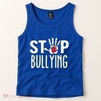Child Abuse Prevention Month Stop Bullying Gift Tank Top thumb 2