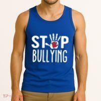 Child Abuse Prevention Month Stop Bullying Gift Tank Top thumb 3