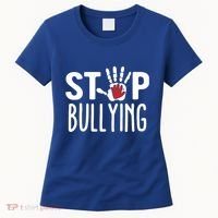 Child Abuse Prevention Month Stop Bullying Gift Women's T-Shirt thumb 0