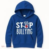 Child Abuse Prevention Month Stop Bullying Gift Kids Hoodie thumb 0