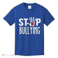 Child Abuse Prevention Month Stop Bullying Gift Kids T-Shirt thumb 0