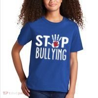 Child Abuse Prevention Month Stop Bullying Gift Kids T-Shirt thumb 2