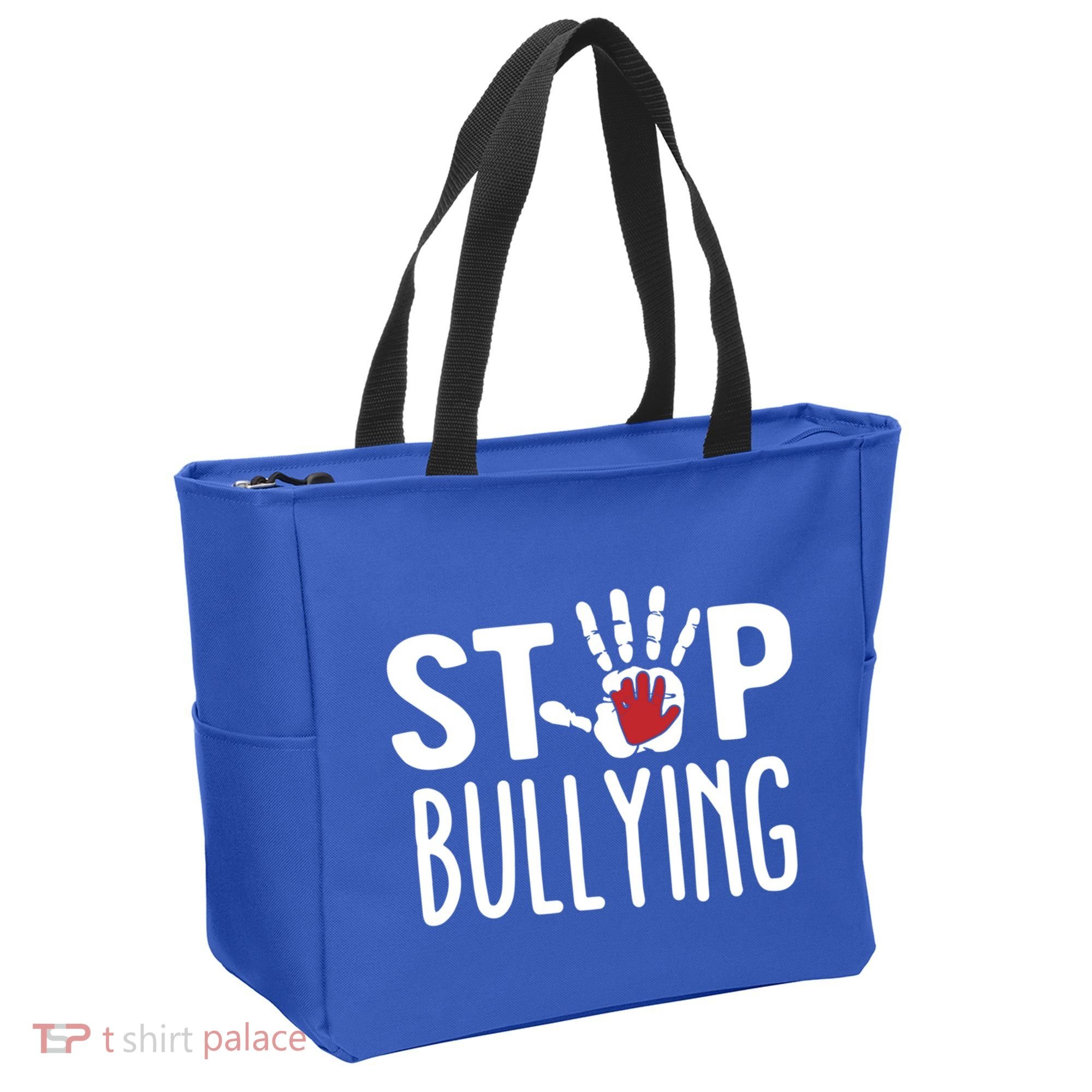 Child Abuse Prevention Month Stop Bullying Gift Tote Bag