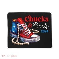 Chucks And Pearls 2024 Im With Her Kamala Mousepad thumb 0