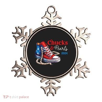 Chucks And Pearls 2024 Im With Her Kamala Ornament