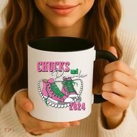 Chucks And Pearls Kamala Harris President 2024 Coffee Mug thumb 3
