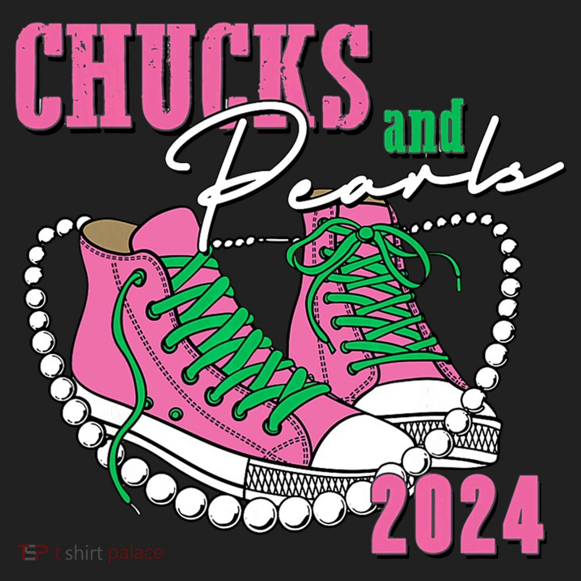 Chucks And Pearls Kamala Harris President 2024 Beanie