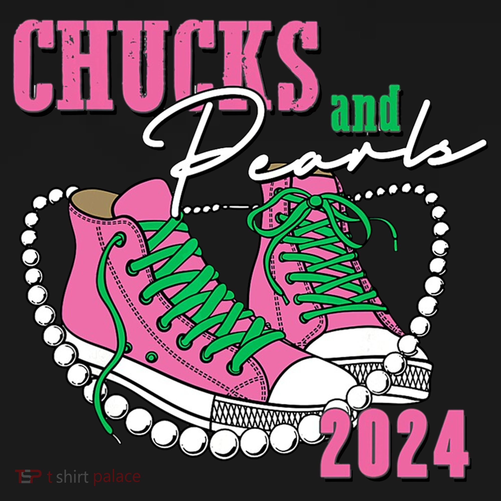 Chucks And Pearls Kamala Harris President 2024 Ornament