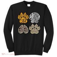 Cute Animal Print Paws Sweatshirt thumb 0