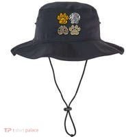 Cute Animal Print Paws Bucket Hat thumb 0