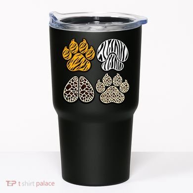 Cute Animal Print Paws Tumbler