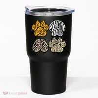Cute Animal Print Paws Tumbler thumb 0