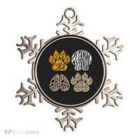 Cute Animal Print Paws Ornament thumb 0