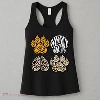 Cute Animal Print Paws Women's Tank Top thumb 3