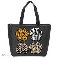 Cute Animal Print Paws Tote Bag thumb 0