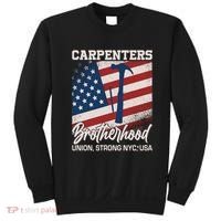 Capenters Brotherhood Union Strong NYC USA Sweatshirt thumb 0